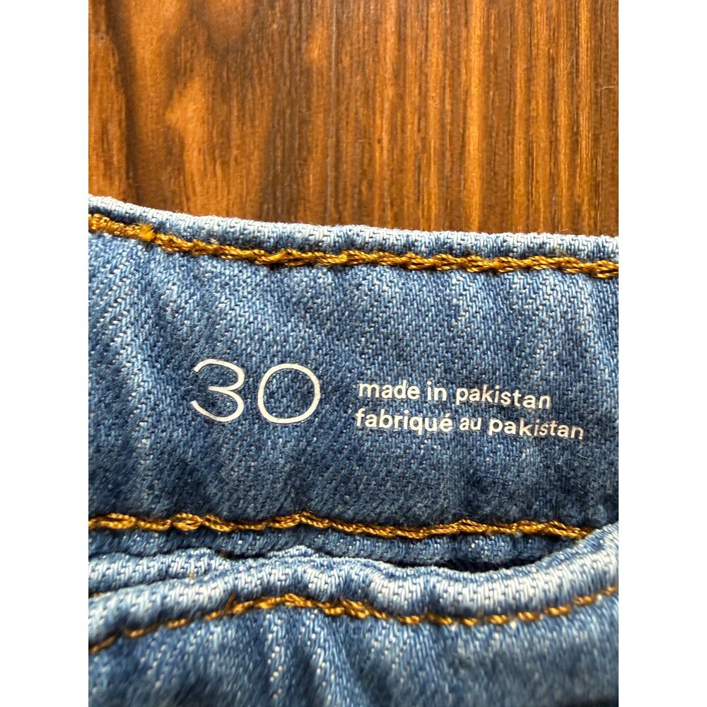 NWT Pilcro Nova High-Rise Wide-Leg Belted Jeans Size 30 - Picture 8 of 13
